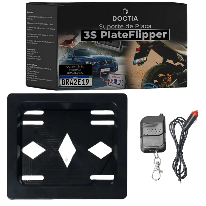 PlateFlipper | Suporte de Placa DOCTIA™