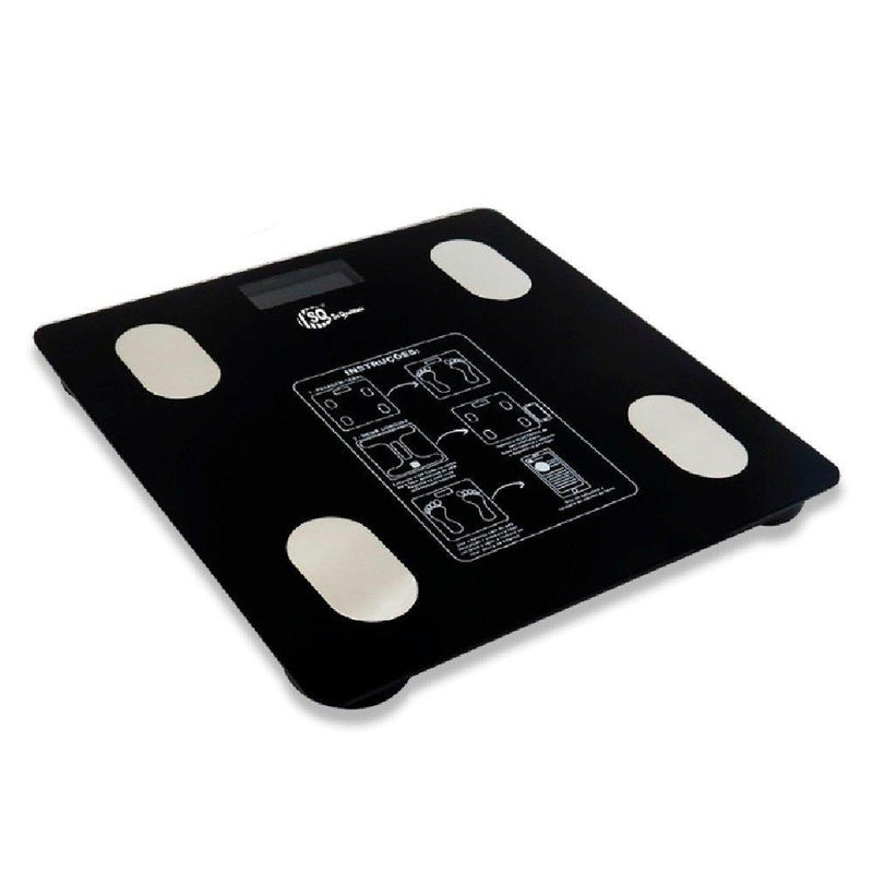 Balança Bioimpedância Digital Corporal Aplicativo Bluetooth