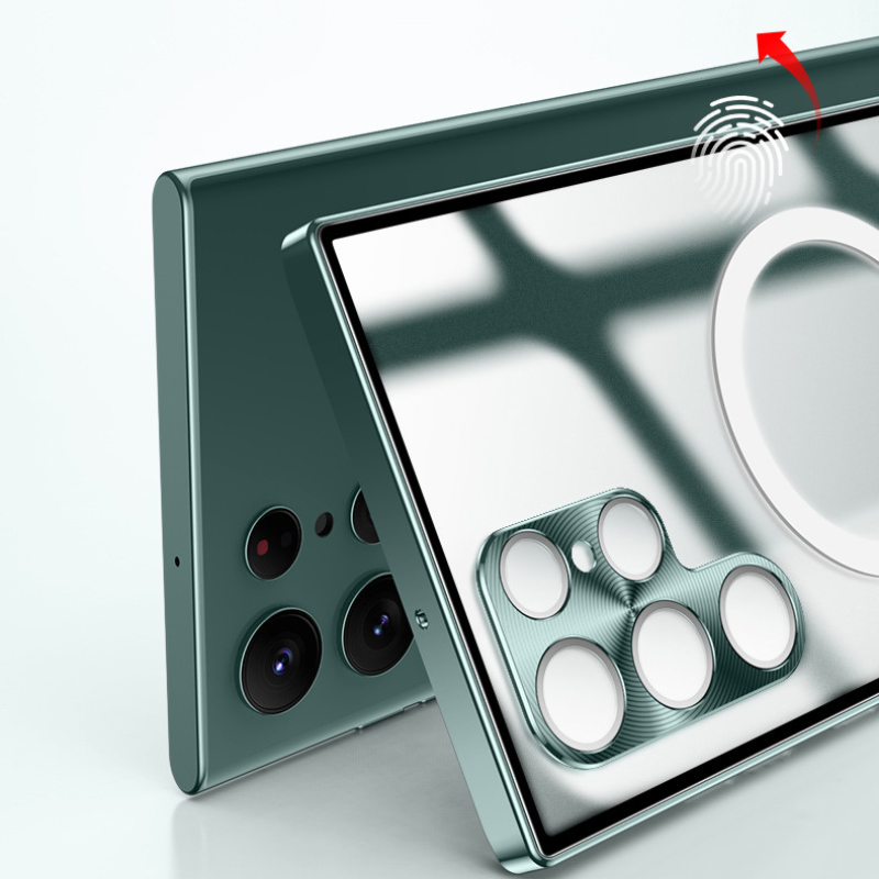 Case Samsung MagSafe de Vidro Temperado e Alumínio Aeroespacial