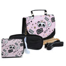 Kit Bolsa com Carteira Infantil de Panda