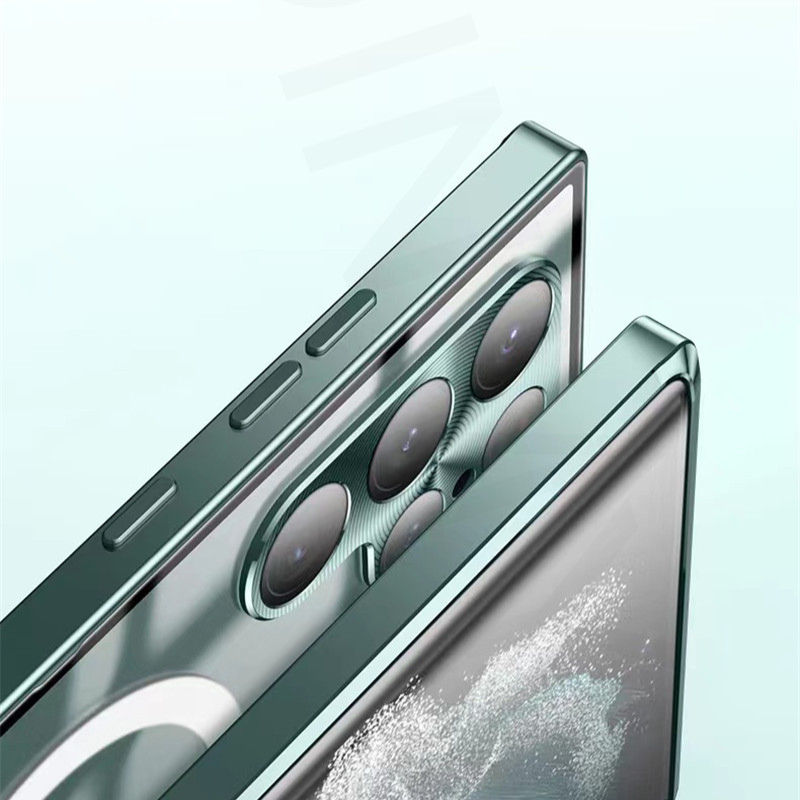 Case Samsung MagSafe de Vidro Temperado e Alumínio Aeroespacial