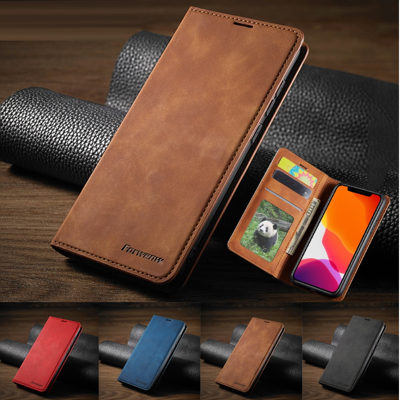 Case iPhone de Couro 2 em 1