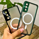 Case Samsung MagSafe de Vidro Temperado e Alumínio Aeroespacial