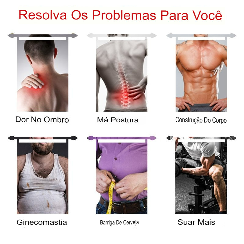 Camisa Masculina de Compressão Ultrafina Fit Shape Pro® + BRINDE EXCLUSIVO
