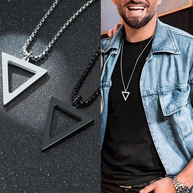 Triangular Pendant Necklace - Shopp All Store