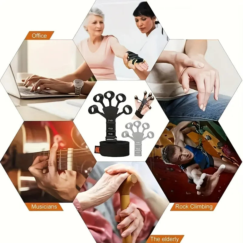 Hand Grip Flexor Force™ Antebraços Grandes e Fortes