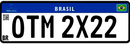 Adesivos Numerais do 0 ao 9 Para Placas de Veículos - Anti-Multa