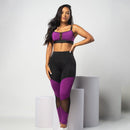 Conjunto Fitnes (Legging Tule + Top)
