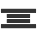 Soleira Adesiva resistente a arranhões - para Chrysler 300C e PT Cruiser