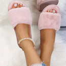 Chinelo Peludinho Antiderrapante