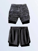 Kit 2 Shorts Dupla camada