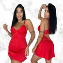 Camisola Sexy com Renda Confortável Sensual