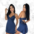 Camisola Sexy com Renda Confortável Sensual