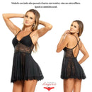 Camisola Sensual Rendada Sem Bojo