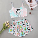 Pijama Personagem Suede Baby Doll Blogueirinha