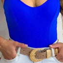 Body Feminino  com Bojo Regata Suplex