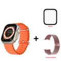 Smartwatch W68+ Ultra Max Watch 8 Ultra Max Relógio Inteligente Série 8 Tela 2.02 49mm Original