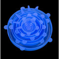 Kit 12 Tampas Silicone Universal Reutilizável