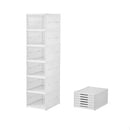 Caixa De Sapato Dobrável 3 e 6 Andares Sapateira Transparente