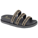 Papete com Pedraria | Sandália Flat