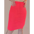 Saia Midi Canelada Tricot