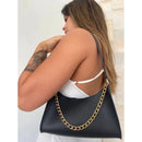 Bolsa Baguete | Corrente de Lado Tiracolo