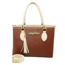 Kit bolsa + carteira GS Tradicional Moderna Transversal Feminina