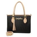 Kit bolsa + carteira GS Tradicional Moderna Transversal Feminina