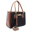 Kit bolsa + carteira GS Tradicional Moderna Transversal Feminina