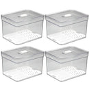 Kit 4 Organizador de Geladeira 3.8L