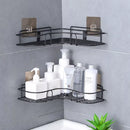 Kit com 2 Suportes De Metal Adesivo Para Parede Cozinha e Banheiro