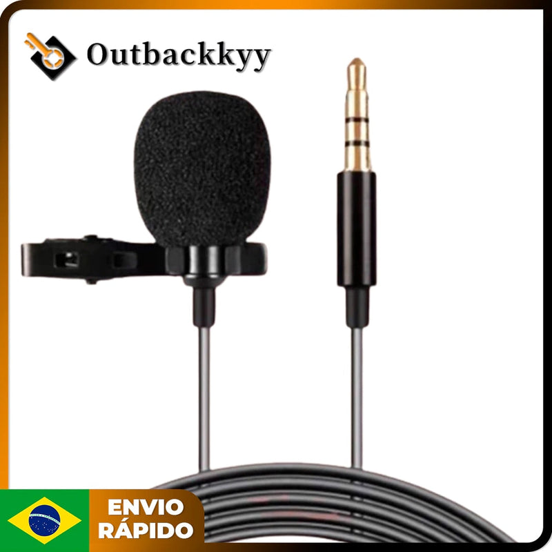 Microfone De Lapela