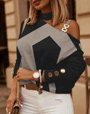 Blusa Pullover Manga Longa