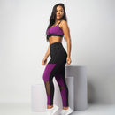 Conjunto Fitnes (Legging Tule + Top)