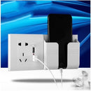 Kit 2 peças Suporte Adesivo Parede Multiuso Para Celular e Controle Remoto