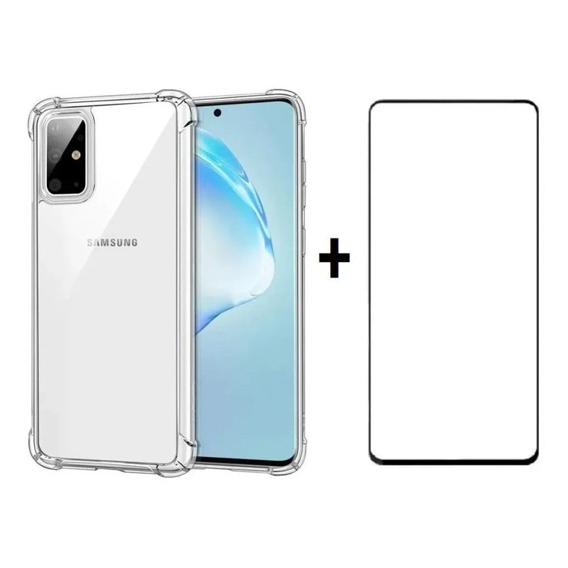 Compre Capa Anti Impacto - Samsung Galaxy A71 e GANHE Pelicula Vidro 3D/9D + Pelicula Camera 3D