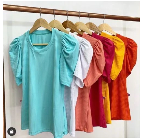 Blusa manga Bufante
