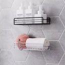 Kit com 2 Suportes De Metal Adesivo Para Parede Cozinha e Banheiro